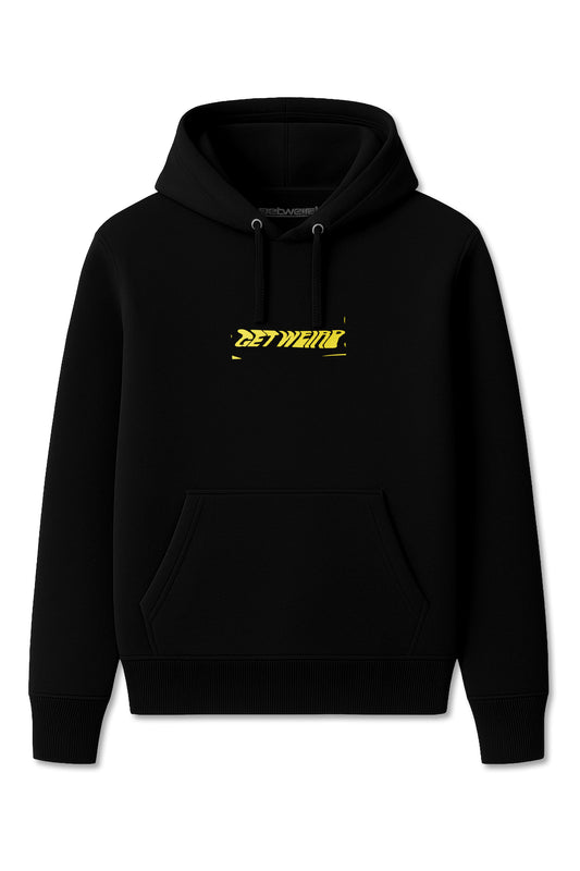 Get Weird Scanners Hoodie - Pigment Black