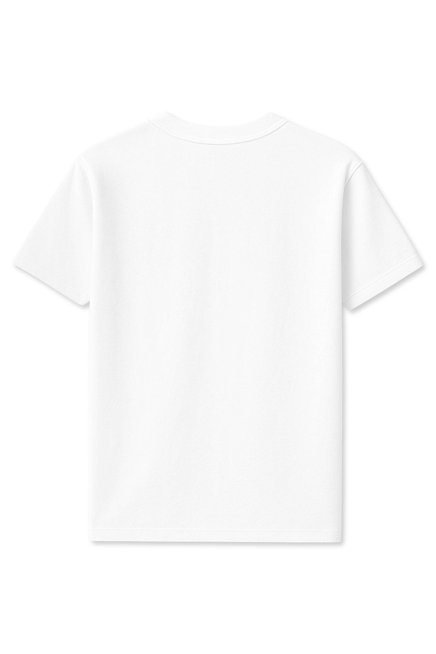 Get Weird Block Tilt Tee - White