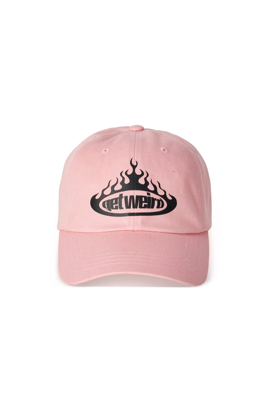 Get Weird Flame Cap - Pink