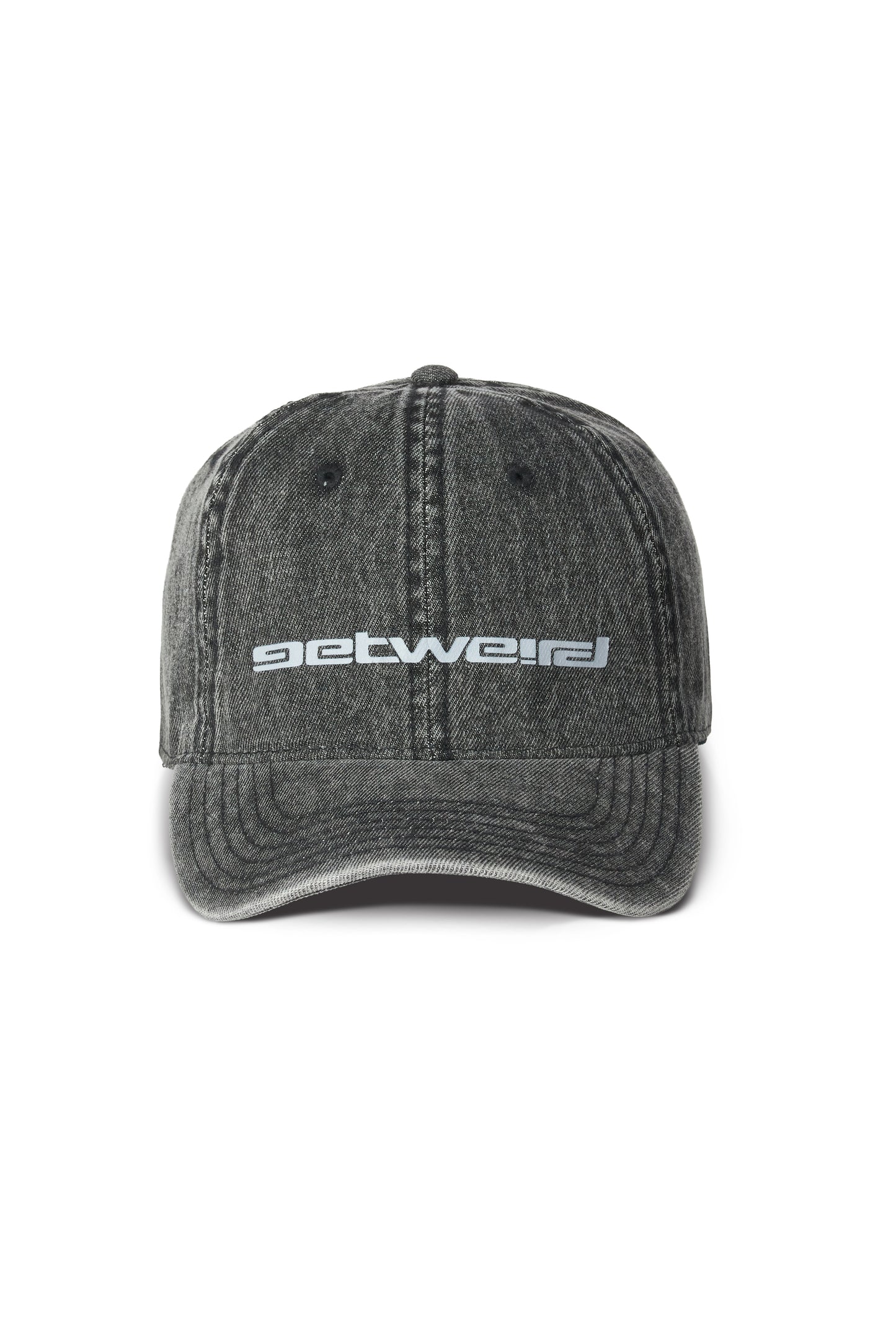 Get Weird Dad Cap - Faded Black