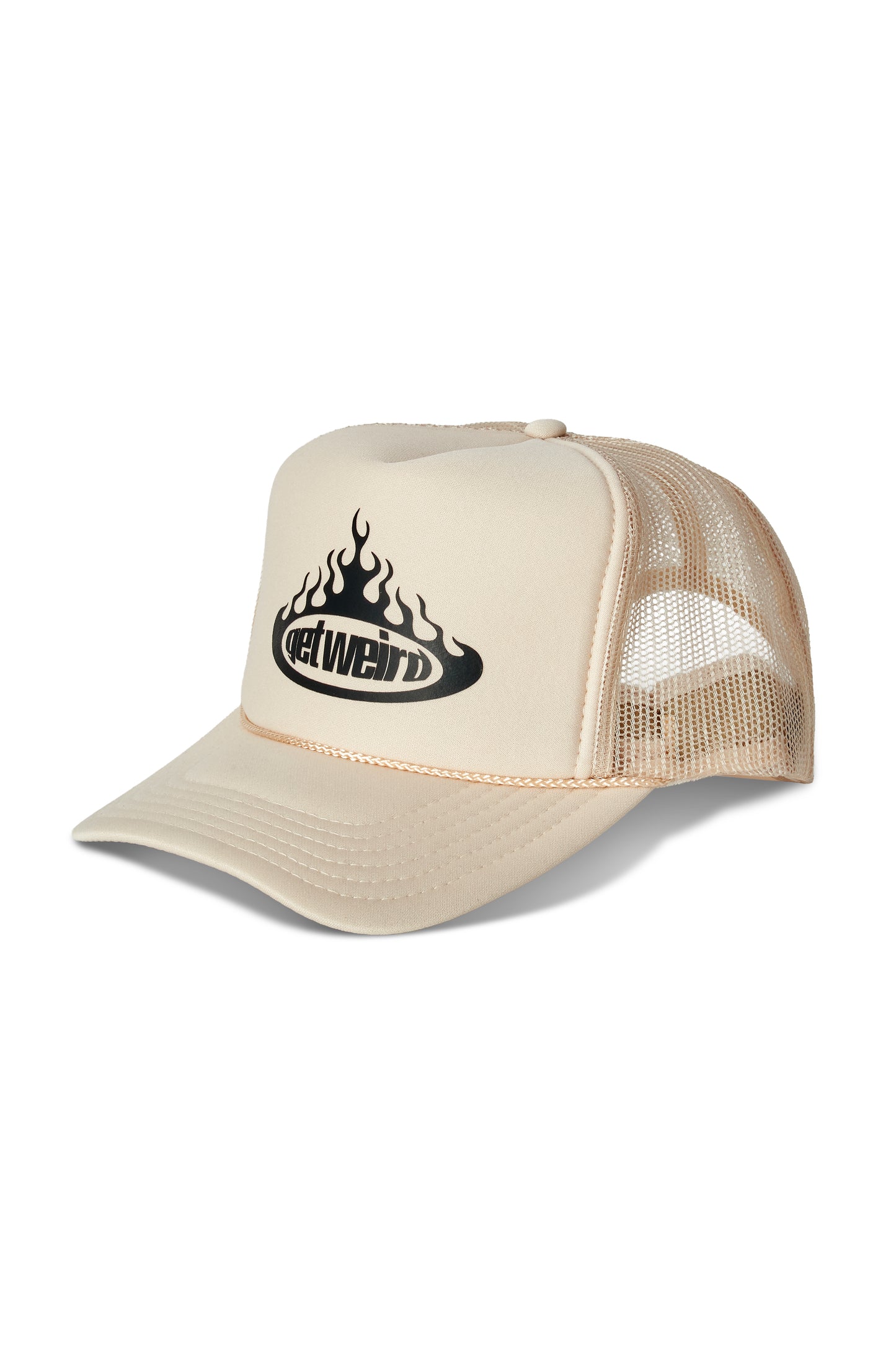 Get Weird Flame Cap - Cream
