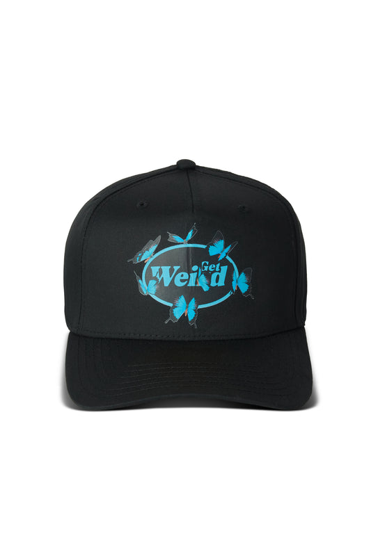 Get Weird Butterfly Cap - Black