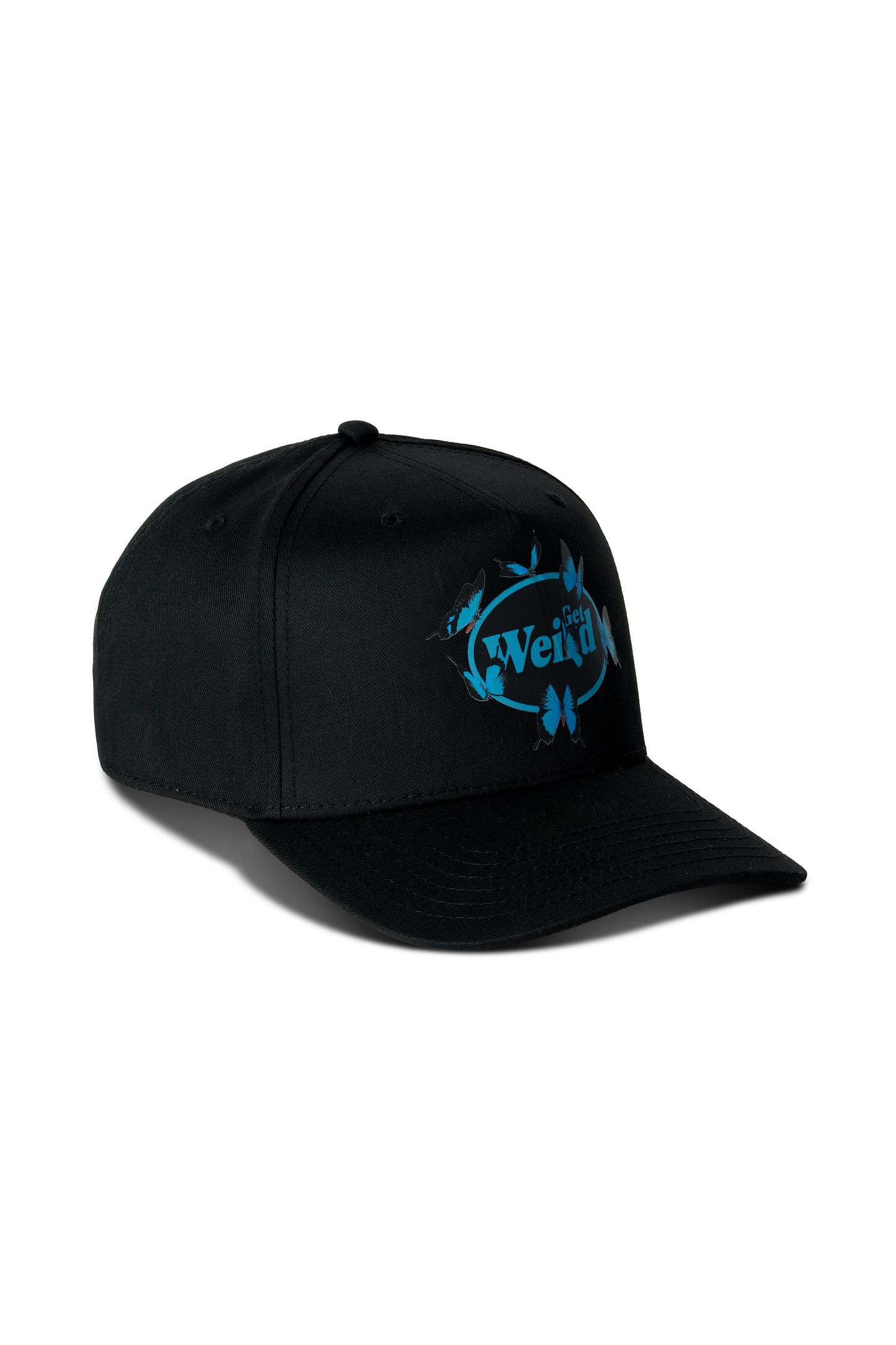 Get Weird Butterfly Cap - Black
