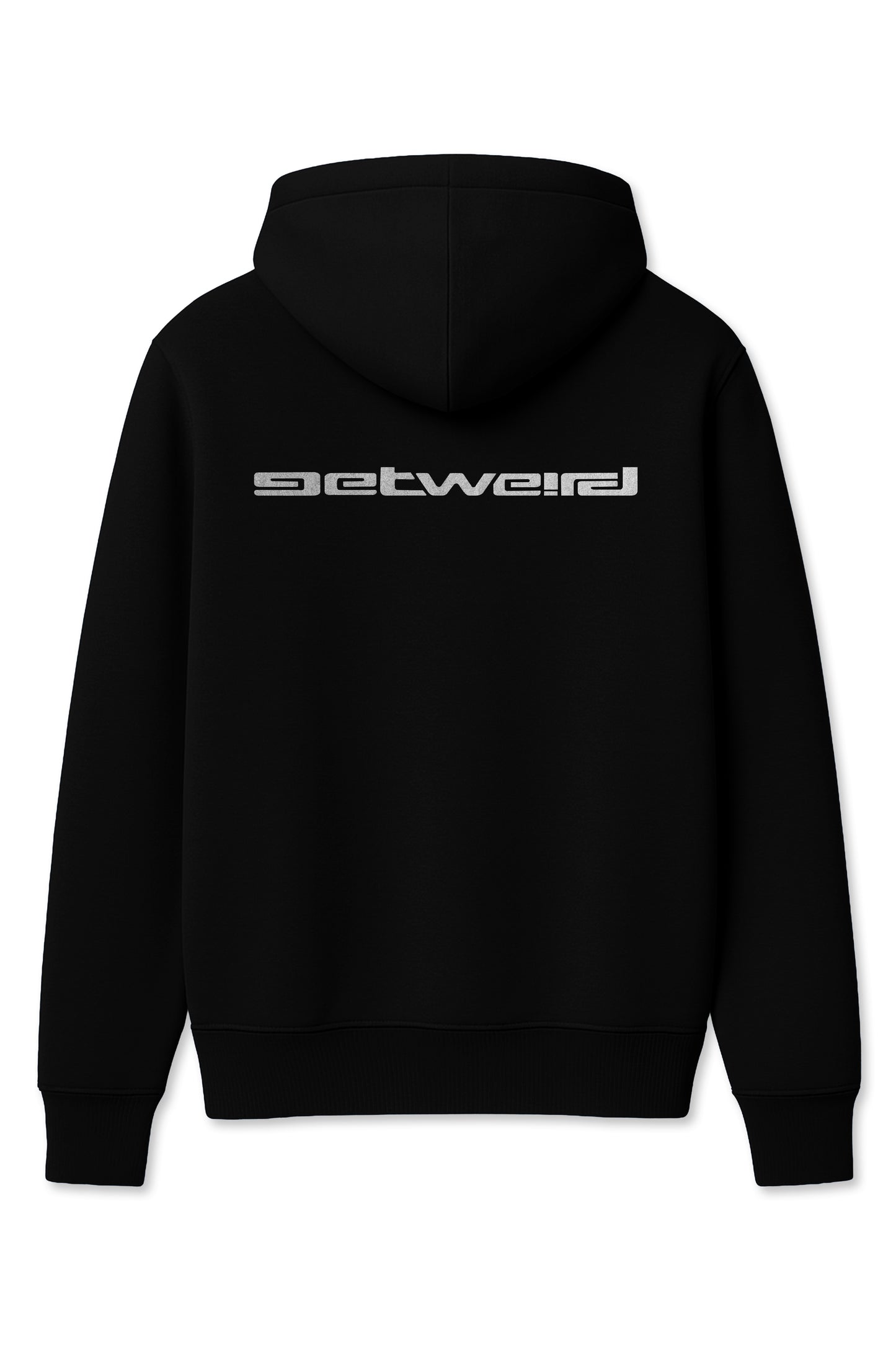 Get Weird Reflective Hoodie - Black