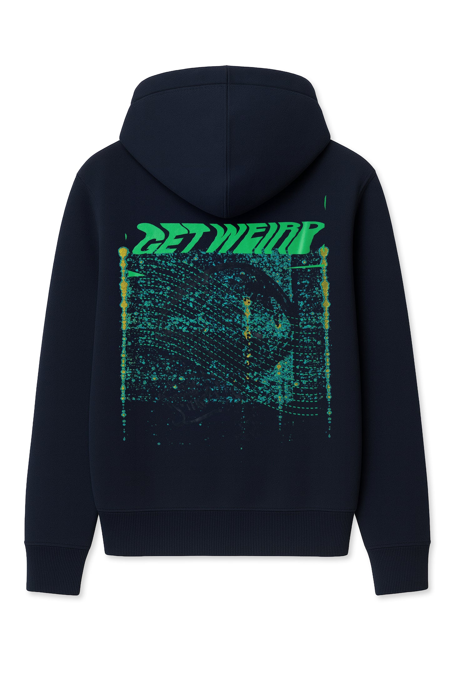 Get Weird Scanners Hoodie - Navy