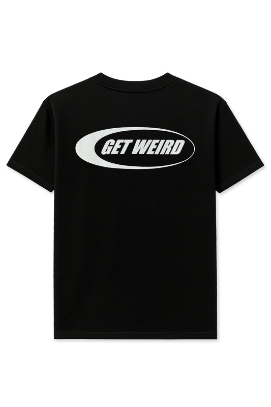 Get Weird Logo Tee - Black