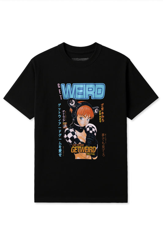 Get Weird Cover Shot Tee - Black
