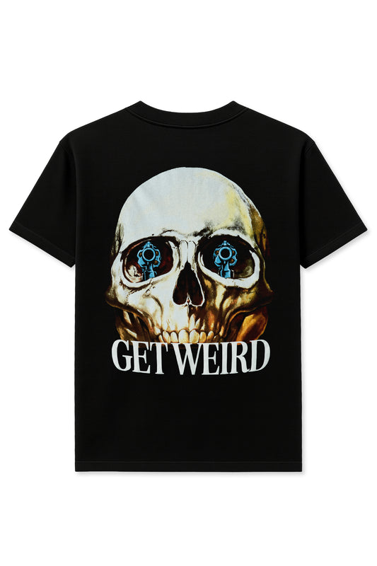 Get Weird Skull Tee - Black
