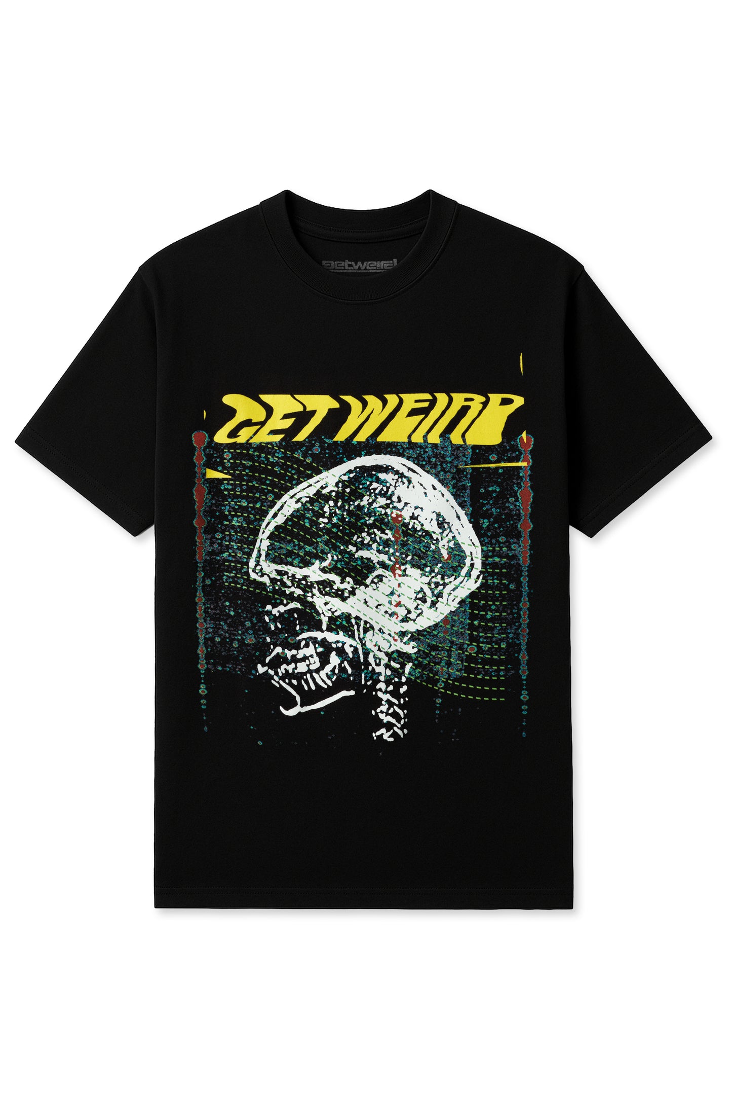 Get Weird Scanners Tee - Black