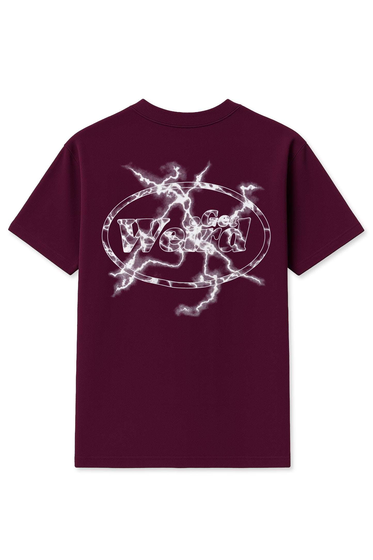Get Weird Lighting Tee - Red