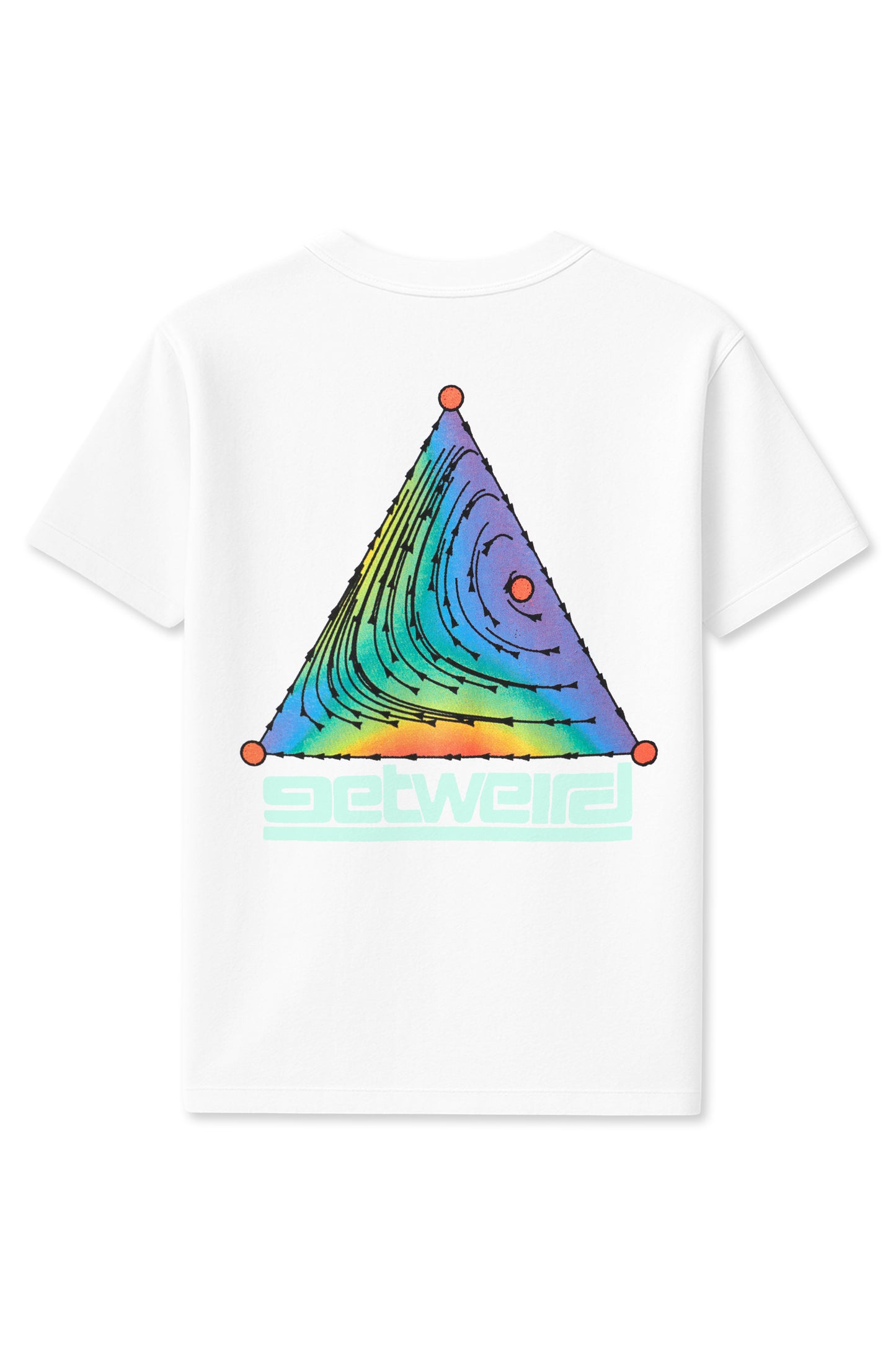 Get Weird Weather Channel Tee - White
