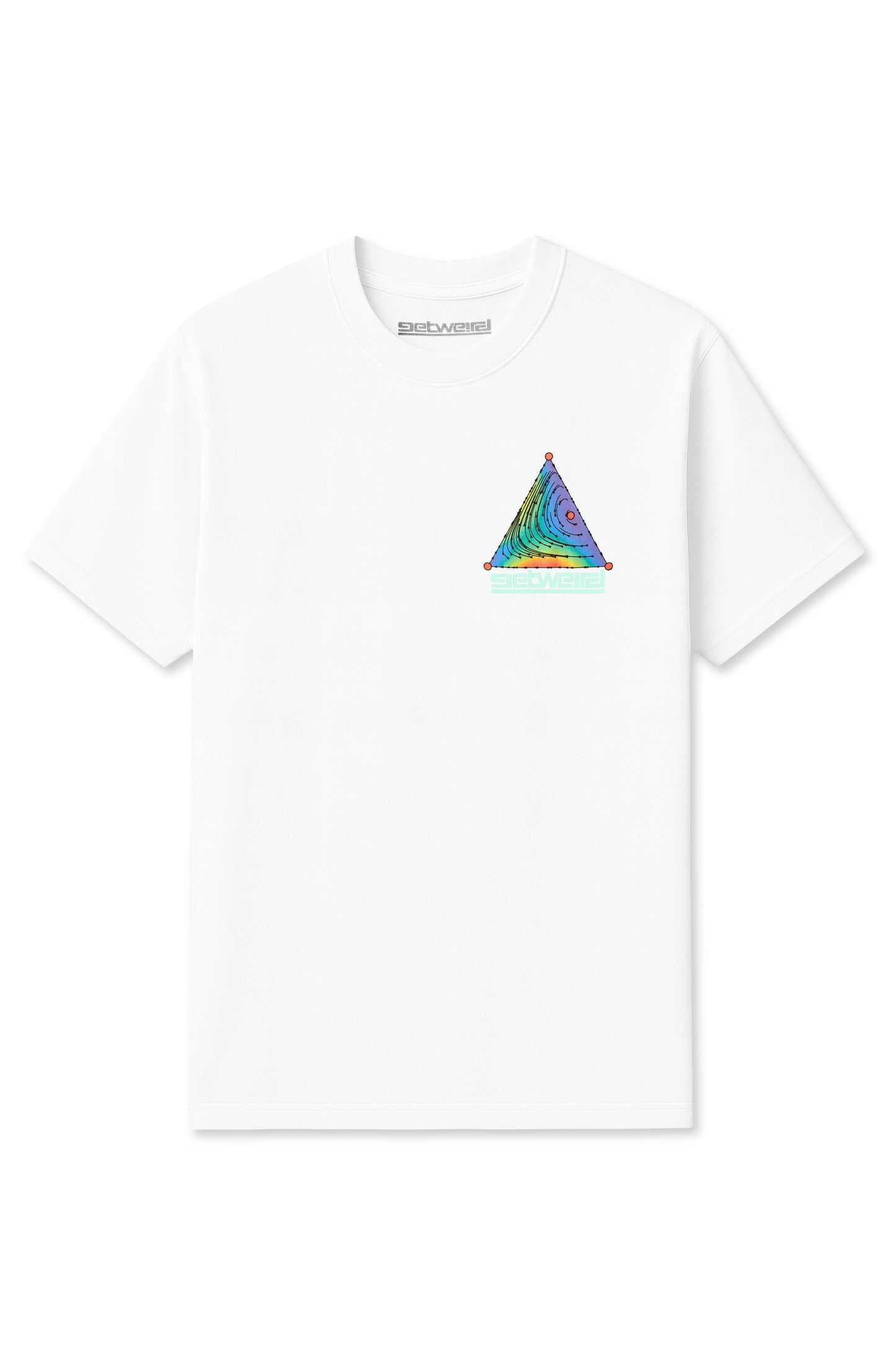 Get Weird Weather Channel Tee - White