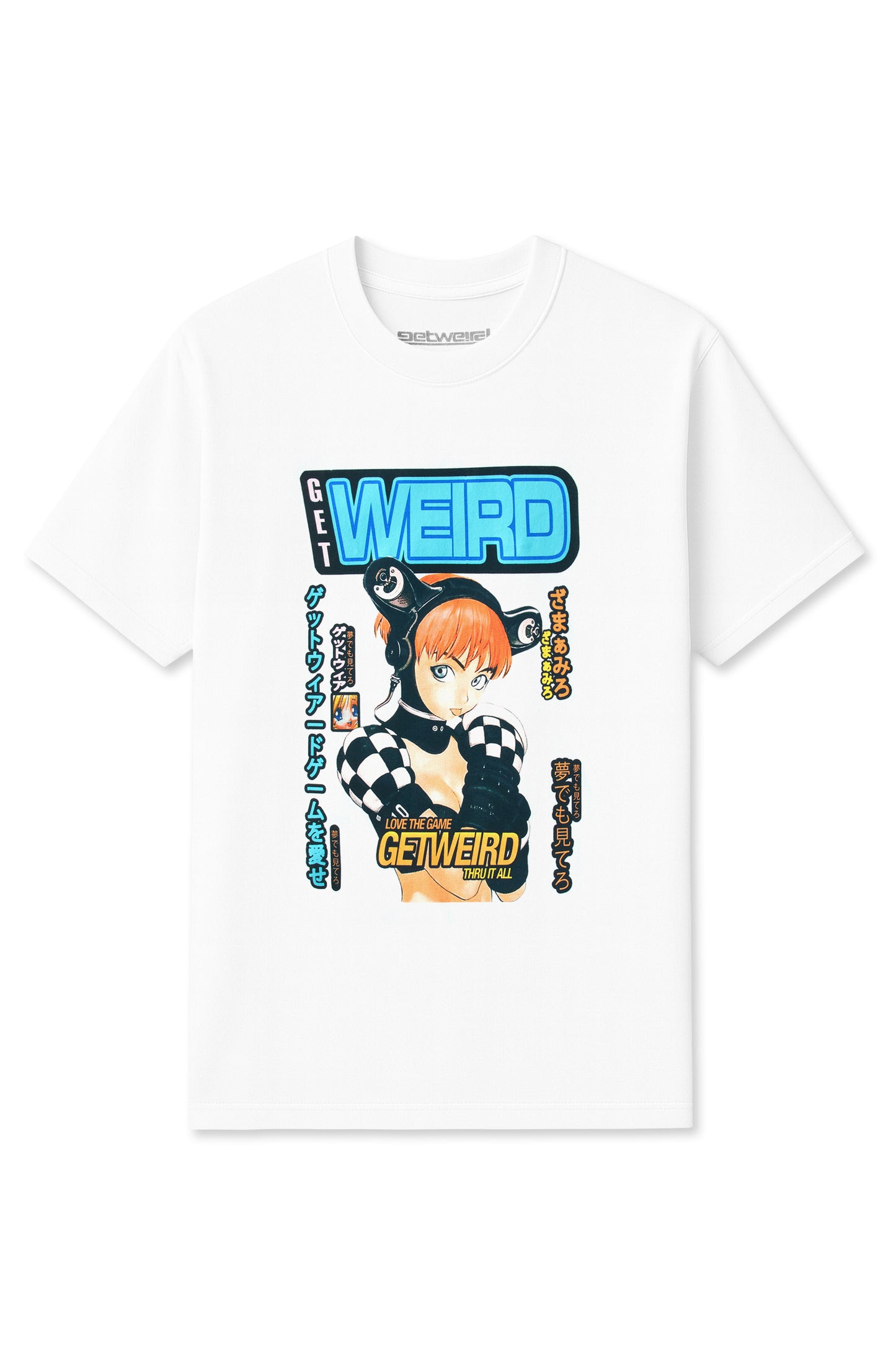 Get Weird Cover Shot Tee - White
